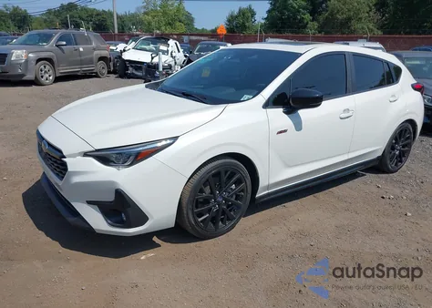 2025 Subaru Impreza Rs 5-Door из США, поврежденный, VIN JF1GUHJC9S8205949